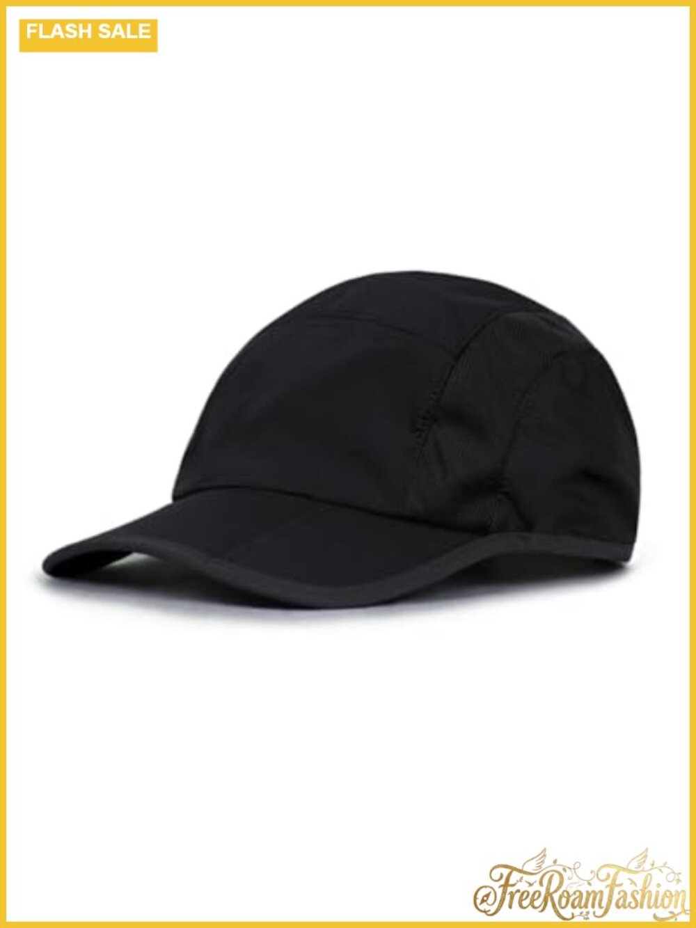 Zylioo XXL Running Cap Big Head UPF 50+ Foldable Reflective Brim